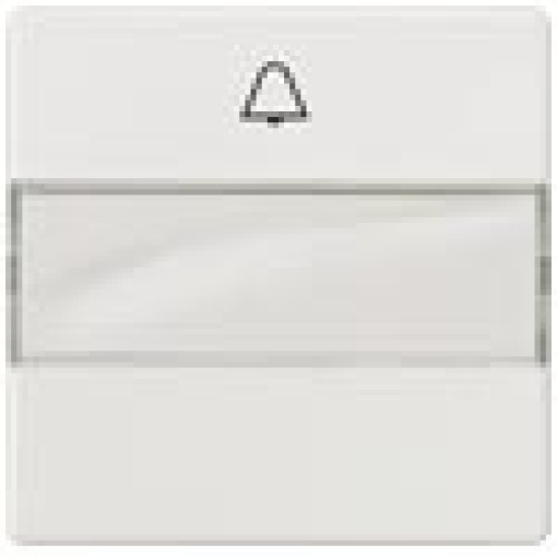 DELTA isystem rocker with bell symbol and labeling field titanium white