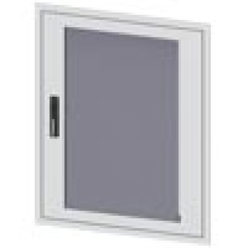 transparent door with masking frame for flush mounting simple version Heigh