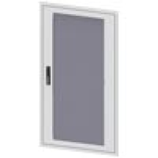 transparent door with masking frame for flush mounting simple version Heigh