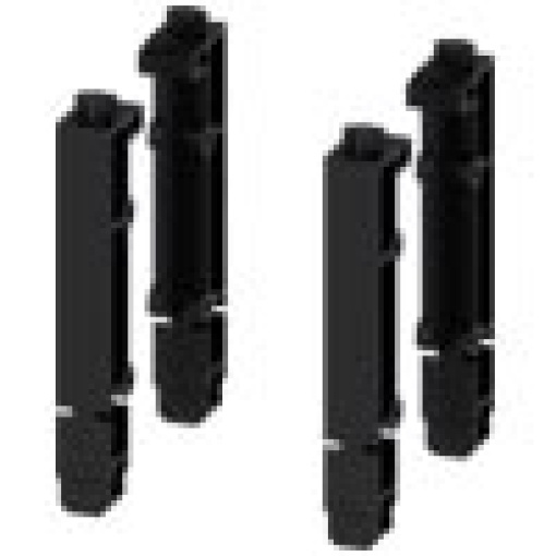 ALPHA 160400 DIN supports for front cover 1 set4 supports