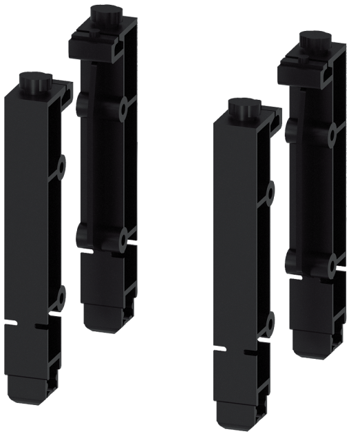 ALPHA 160400 DIN supports for front cover 1 set4 supports