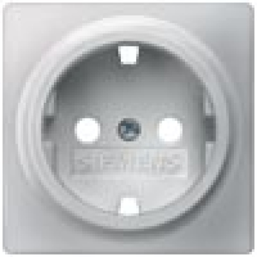 DELTA isystem socket cover without insert aluminum metallic