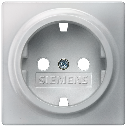 DELTA isystem socket cover without insert aluminum metallic