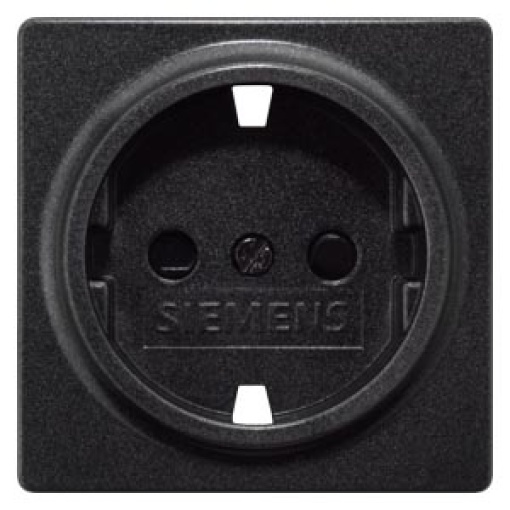 DELTA isystem socket cover without insert carbon metallic