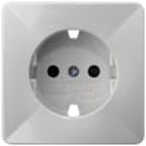 DELTA ambiente socket cover without insert with increased touch protection