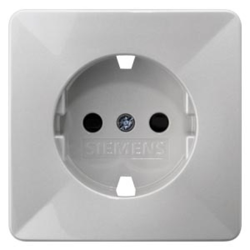 DELTA ambiente socket cover without insert with increased touch protection