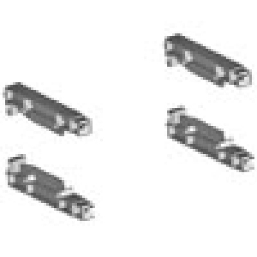 ALPHA 630 DIN Insulating material holder For standard mounting rails 1 set