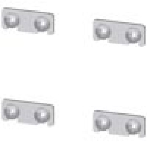 ALPHA 630 DIN connecting plate for stays depth250320 mm 1 set  4 units