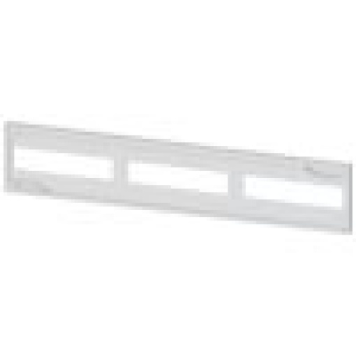 ALPHA 630 DIN cover height150 mm width750 mm cutout 3x 12 MW