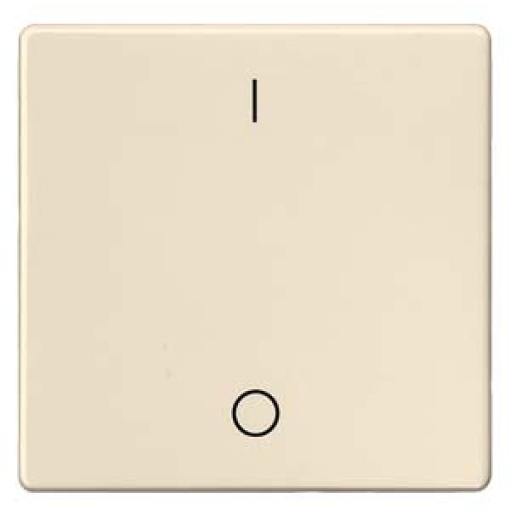 DELTA isystem rocker with IO symbols for OFF switch electric white