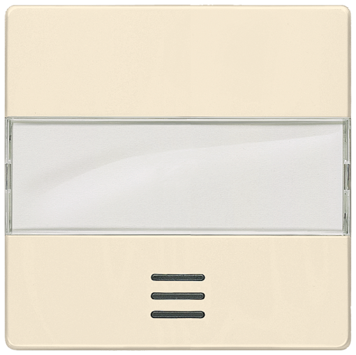 DELTA isystem rocker with window and labeling field electric white