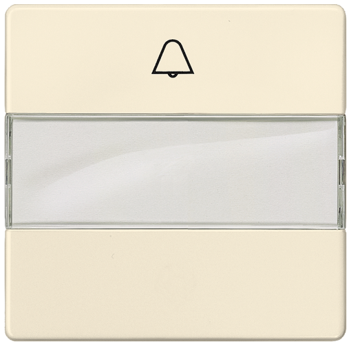 DELTA isystem rocker with bell symbol and labeling field electric white