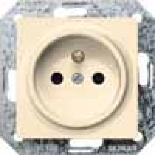 DELTA isystem socket outlet with grounding pin and incr touch protection e