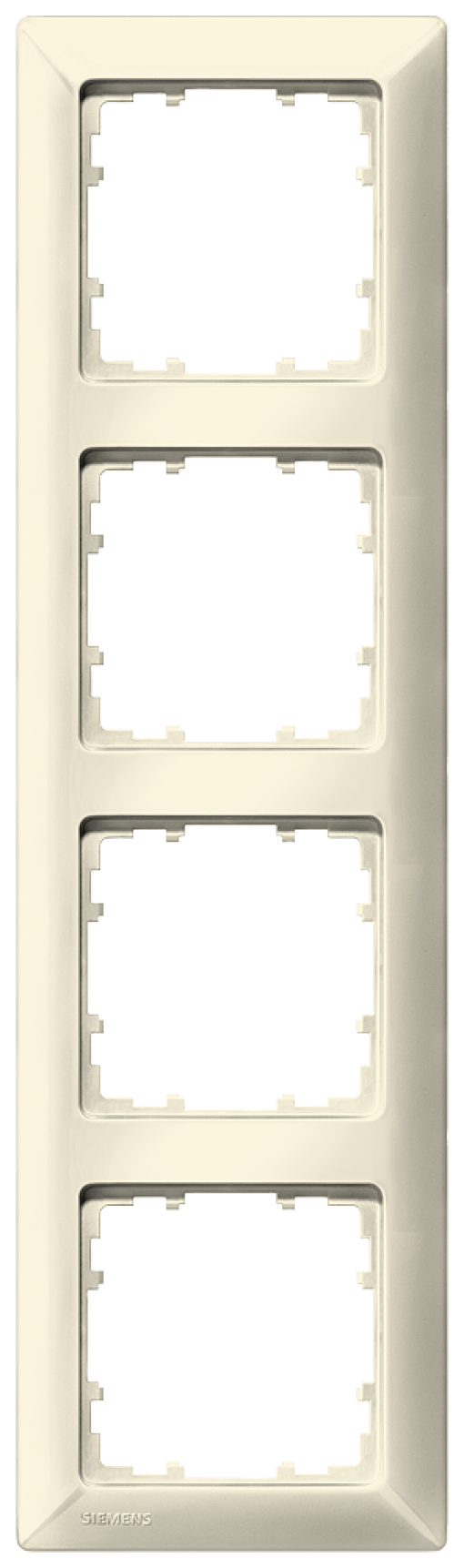 DELTA line electric white frame quadruple
