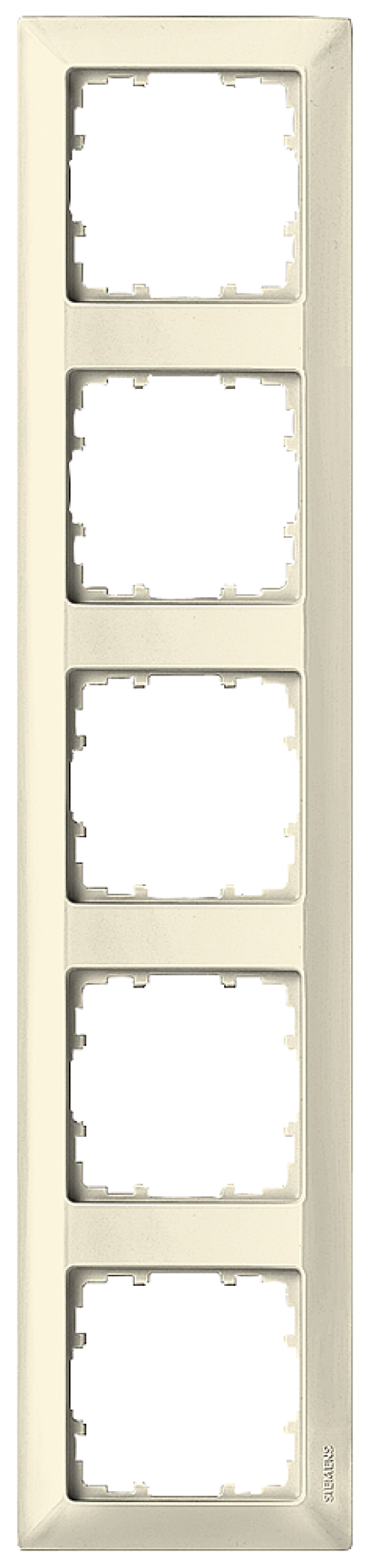 DELTA line electric white frame quintuple