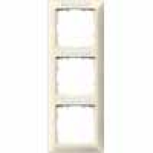 DELTA line electric white frame triple with labeling field vertical