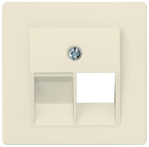 DELTA isystem cover plate for UAE connection socket Cat3 single electric 