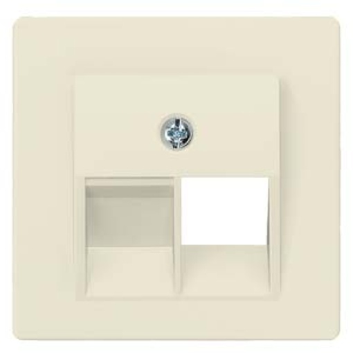 DELTA isystem cover plate for UAE connection socket Cat3 single electric 