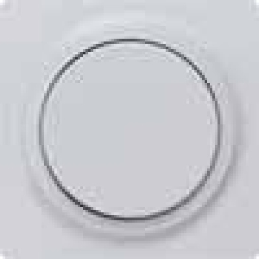 DELTA isystem cover plate for dimmer with rotary knob aluminum metallic