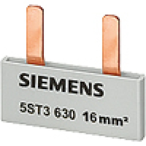 Pin busbar 16 mm2 connection 6x 1phaseAUXFS fingersafe