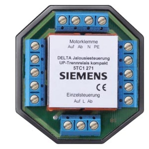 DELTA shutterblind flushm isolating relay compact with extension input