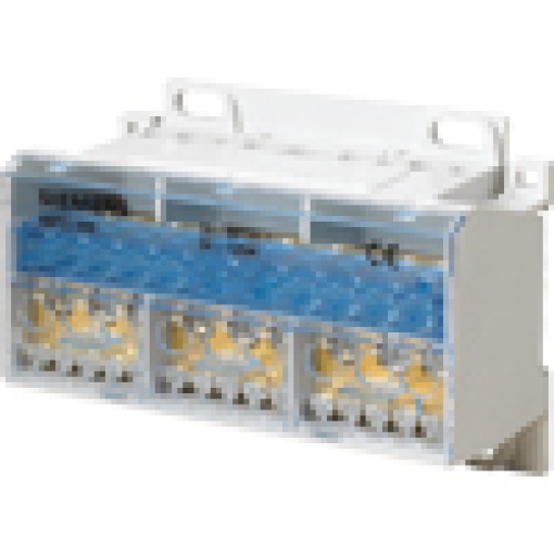 Distribution block 4pole 125 A 690V Input 1x 2535 mm2 Output 4x 167x 1