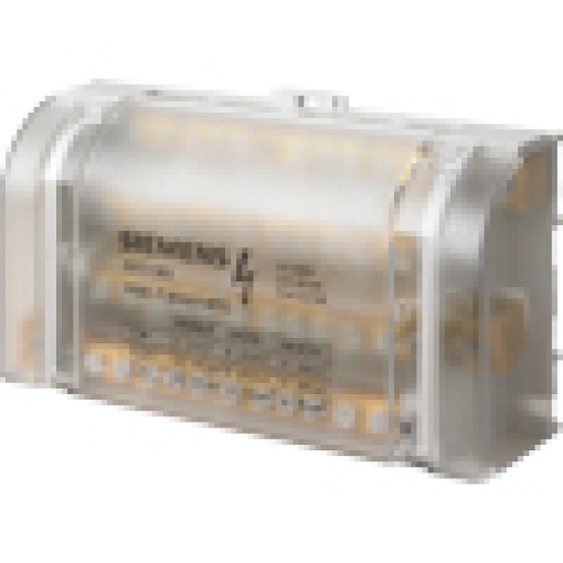 Distribution block 4pole 160 A 500V Input 1x 1035 mm2 Output 3x 6258x
