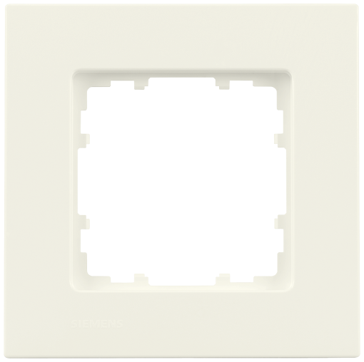 DELTA miro plastic titanium white frame single