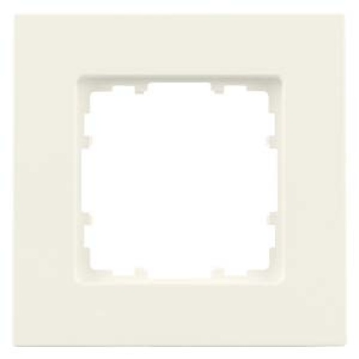 DELTA miro plastic titanium white frame single