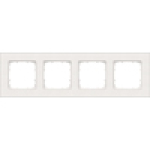 DELTA miro plastic titanium white frame quadruple