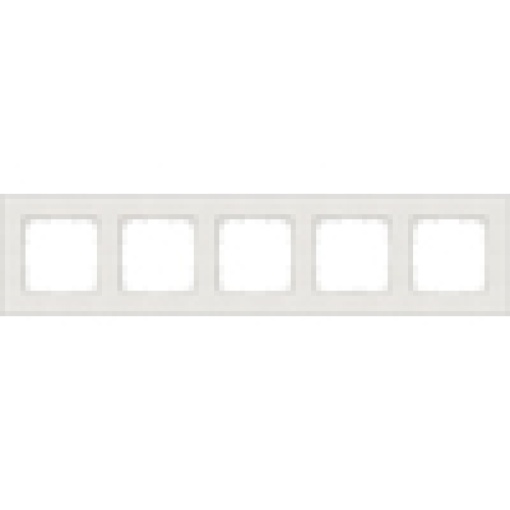 DELTA miro plastic titanium white frame quintuple