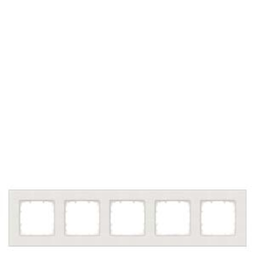 DELTA miro plastic titanium white frame quintuple