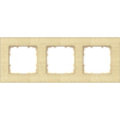 DELTA miro wood maple frame triple colored with wood stain