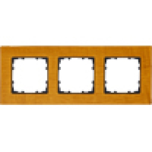DELTA miro wood cherry frame triple colored with wood stain