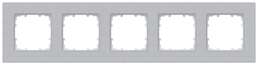 DELTA miro plastic aluminum metallic frame quintuple