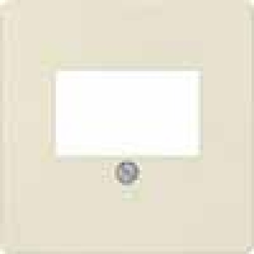 DELTA isystem cover plate for TAEloudspeaker connection socket electric white