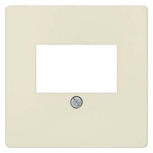 DELTA isystem cover plate for TAEloudspeaker connection socket electric white