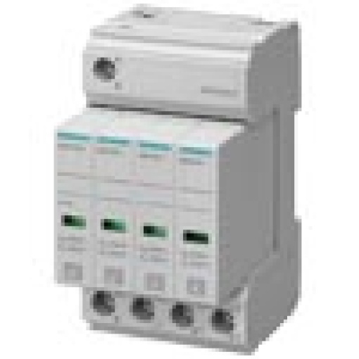 Surge arrester type 2 requirement class C UC 350 V protective modules