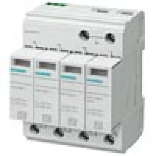 Surge arrester type 2 requirement class C UC 350 V protective modules