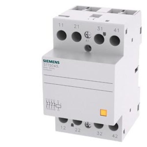 INSTA contactor with 4 NC contacts contact for 230V 400V AC 40A activati