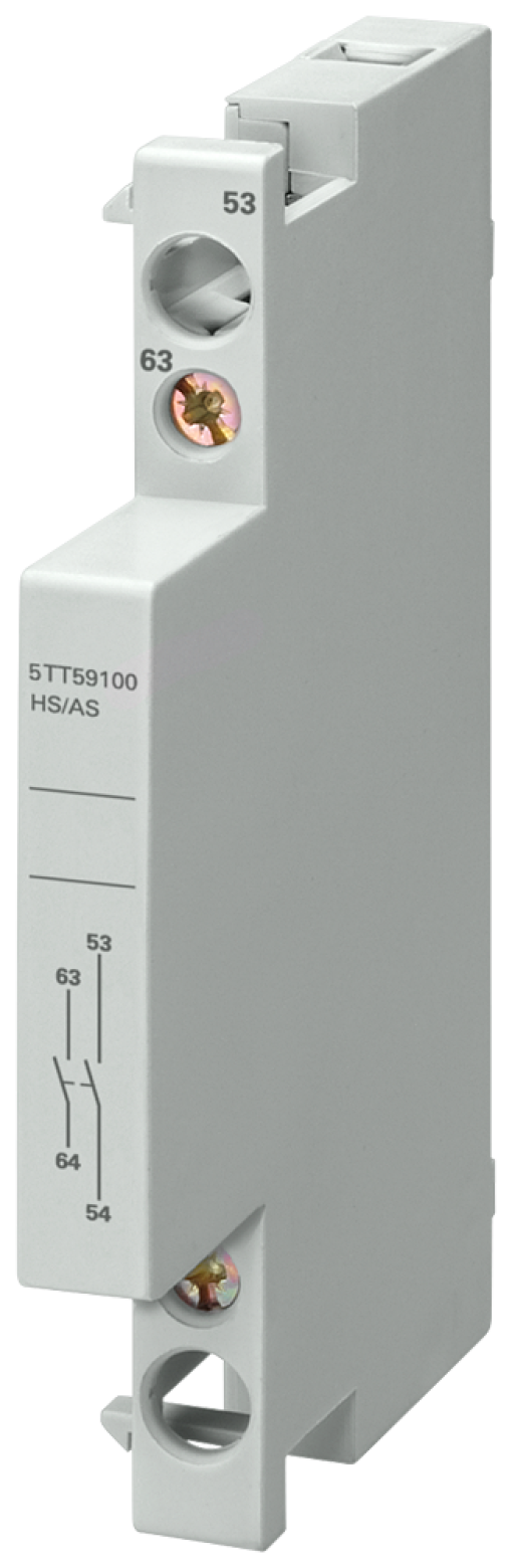 Auxiliary switch with 2 NO contacts for 230V400V AC for 5TT58 and 5TT50
