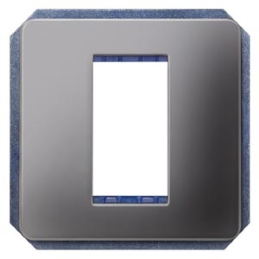 DELTA isystem module carrier single incl intermediate frame carbon metallic