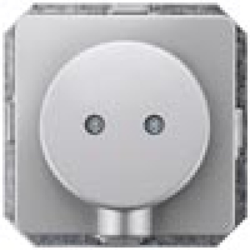 DELTA profil outlet plate silver