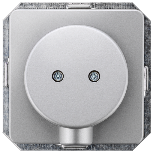 DELTA profil outlet plate silver