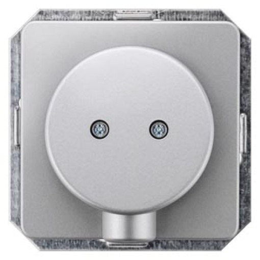DELTA profil outlet plate silver