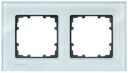 DELTA miro glass crystal green frame double without Siemens logo