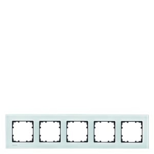 DELTA miro glass crystal green frame quintuple without Siemens logo