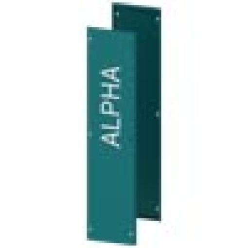 ALPHA 630 Universal Side panel closed IP43 bluegreen Basic H800 D250 