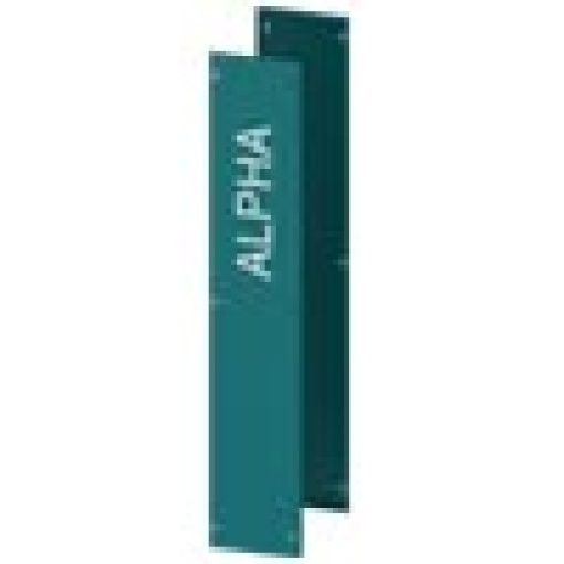 ALPHA 630 Universal Side panel closed IP43 bluegreen Basic H1000 D250