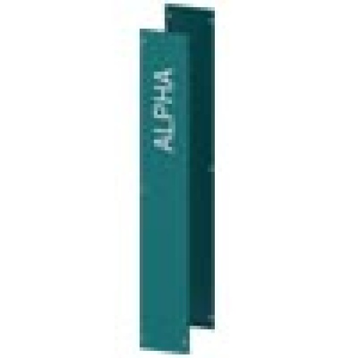 ALPHA 630 Universal Side panel closed IP43 bluegreen Basic H1200 D250
